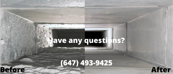 air duct cleaning in Caledon